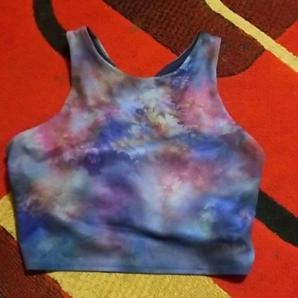 Athleta Multicolor Tie-Dye Sports Bra